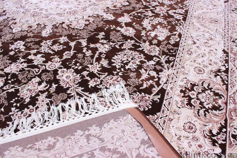 Синтетические ковры Esfehan 7786 d.brown-ivory